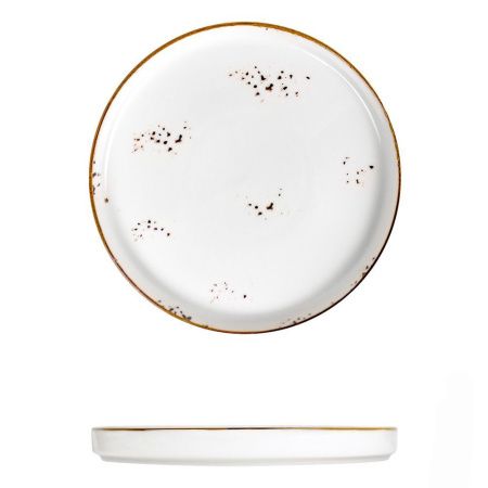 Тарелка мелкая (d)23см с бортом