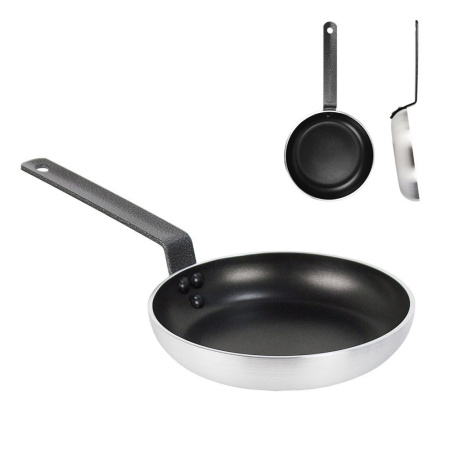 Сковорода (d)20x(h)4см с антипригарным покрытием, для индукции