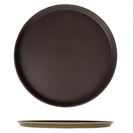 Поднос (d)40см, противоскользящее покрытие