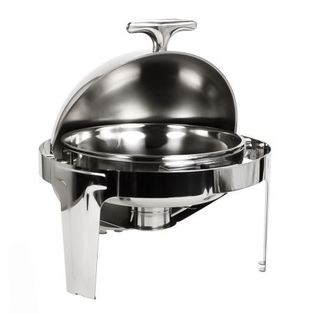 Мармит 6 л, со стальной крышкой, круглый 