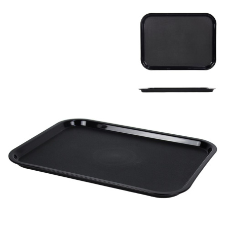Поднос 40х30,5см, чёрный