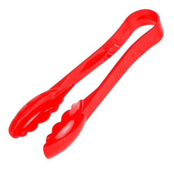 Щипцы 22,5см  сервировочные, красные Щипцы 22,5см  сервировочные, красные