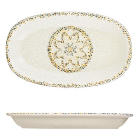 Тарелка мелкая 24x14,5см овальная
