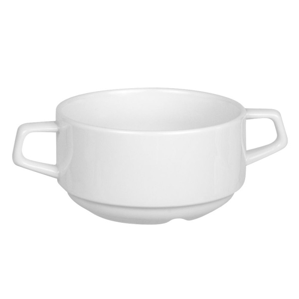Бульонница 400 мл, (d)115 мм, с ручками 