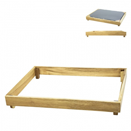 Подставка 42х32х(h)55см для блюда из сланца (арт.399431)