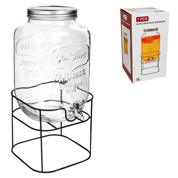 Диспенсер 5000 мл, для напитков на подставке
