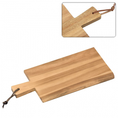 Доска сервировочная 29x14 см, акация