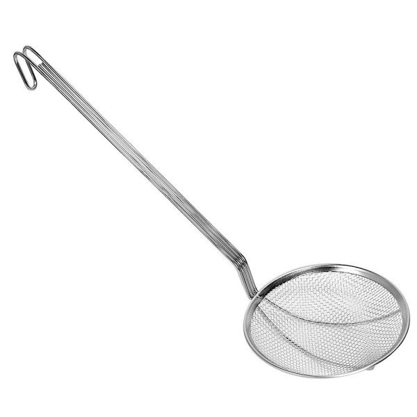 Шумовка 180 мм, сетка 3,5 мм, ручка 400 мм