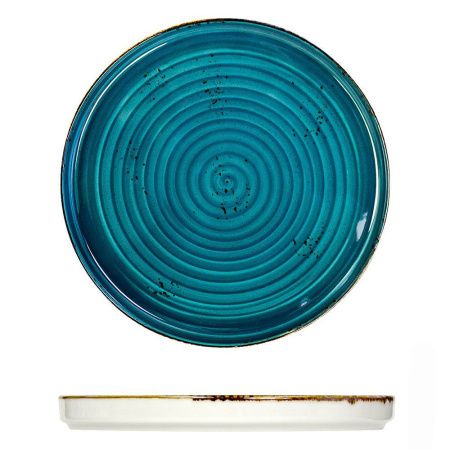 Тарелка мелкая (d)27см с бортом