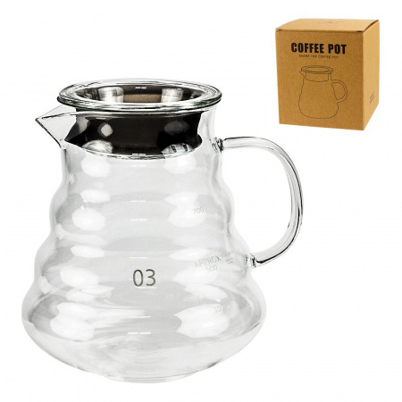 Чайник заварочный (кофейник) 700мл, 14х13х(h)14см