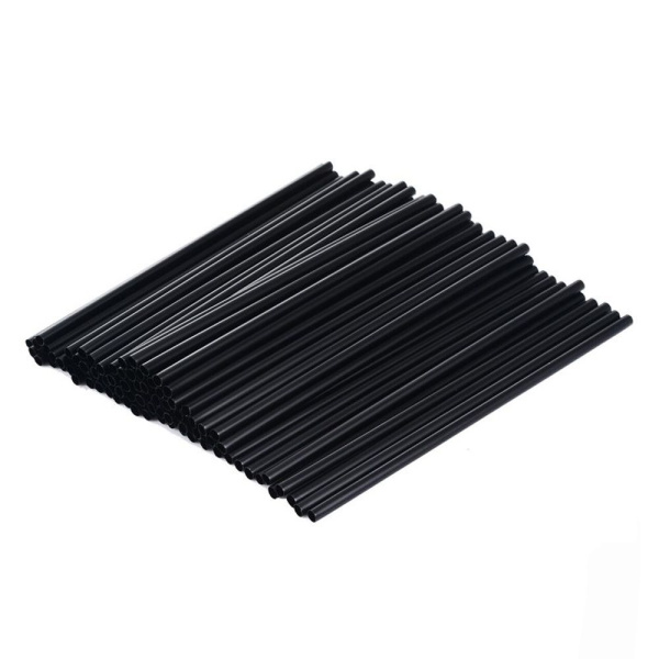 Трубочка полимер. для напитков (d)5 х 210 мм, без гофры, 250 шт./уп., чёрная Трубочка полимер. для напитков (d)5 х 210 мм, без гофры, 250 шт./уп., чёрная