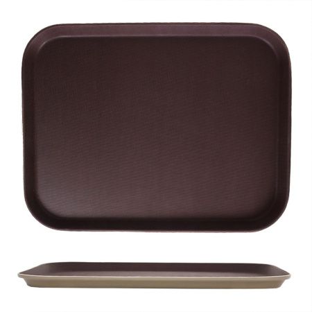Поднос 45x35см, противоскользящее покрытие