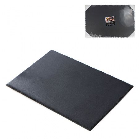 Доска для подачи "Valley" 45х30см, сланцевая Доска для подачи "Valley" 45х30см, сланцевая