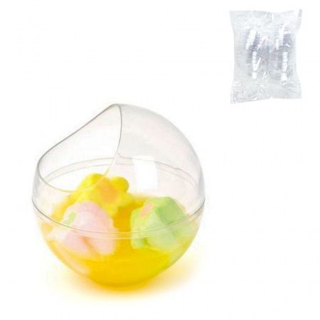 Фуршетный пластик, пиалы круглые 65мл (12шт.)