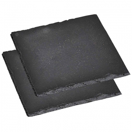 Подносы сланцевые 20x20 см (2 шт.)