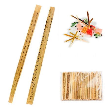 Пика "Копье" 9 см, бамбук, 100 шт