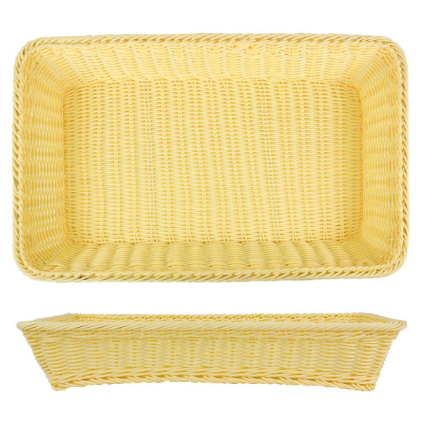 Корзина прямоуольная 53x32,5x(h)9см