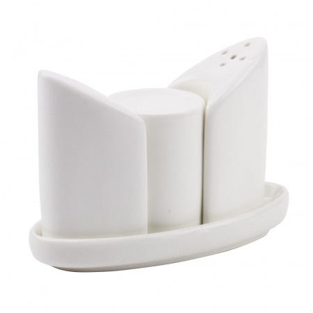 Набор для специй сервировочный (4пр.) высота 7 см,  подставка 11х5см.