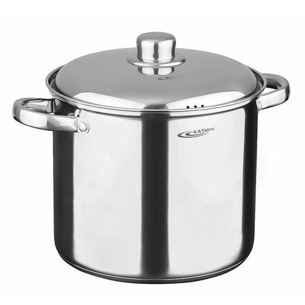 Кастрюля 15,0 л, Д=30 см, металл. кр. ТРС 