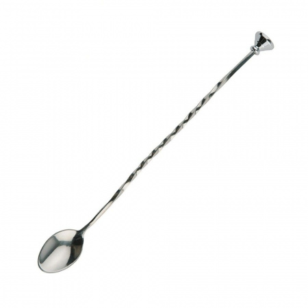 Ложка барная 27,5см твист с пестиком
