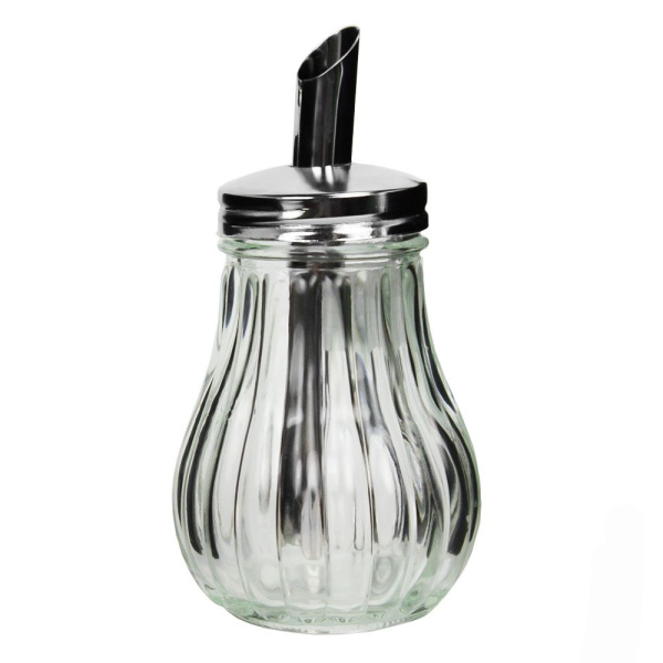 Сахарница 300мл (d)6см с дозатором