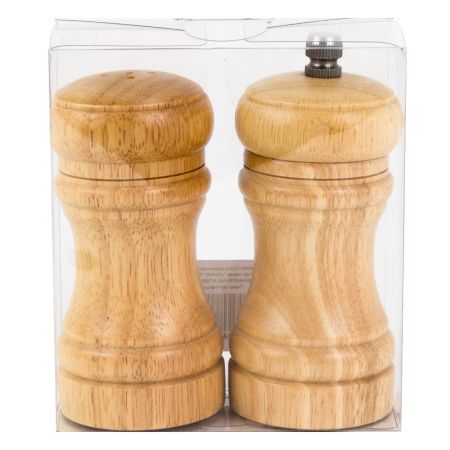Набор для специй: мельница для перца, солонка