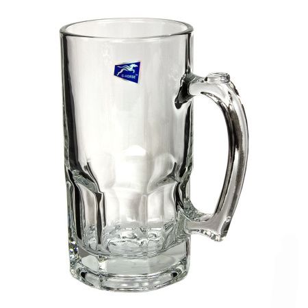Кружка для пива 1000 мл, стекло