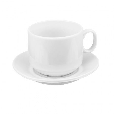 Чайная пара, сорт 1: чашка 280мл, блюдце (d)14см