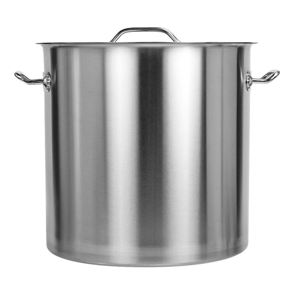 Кастрюля 35 л, 360 x 360 мм нерж с сэндвич-дном, крышка