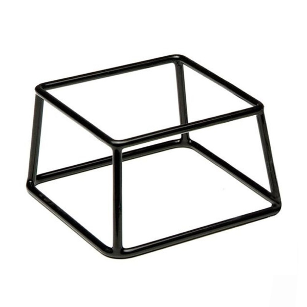 Подставка 180 х 180 х 100 мм, для фуршетных блюд., черная