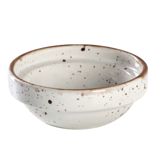 Соусник 50 мл, (d)75 x (h)30 мм, "Punto bianca"