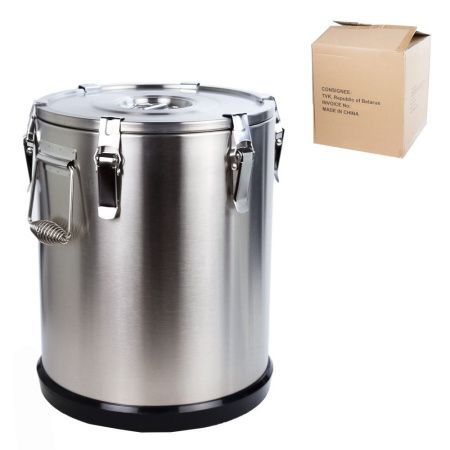 Термос 30 л, (d)350 x (h)440 мм, силиконовая подставка