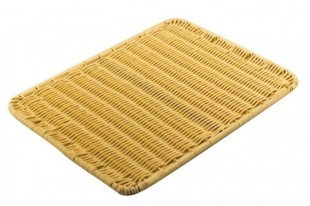 Подставка прямоугольная укрепленная 40х30x(h)1 см