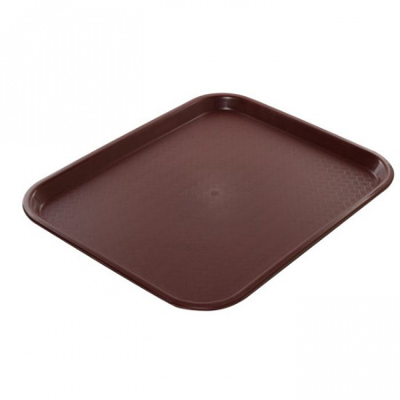 Поднос 45x35,5см, коричневый