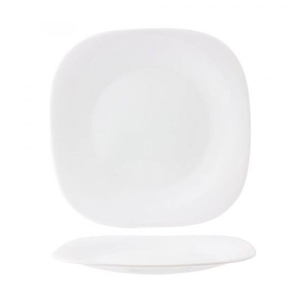 Тарелка мелкая 20х20см квадратная