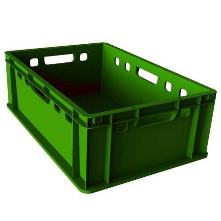 Ящик E2 60x40x(h)20см сплошной, прямой