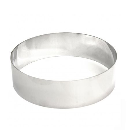 Кольцо для выпечки (d)140 х (h)50 мм, нерж.