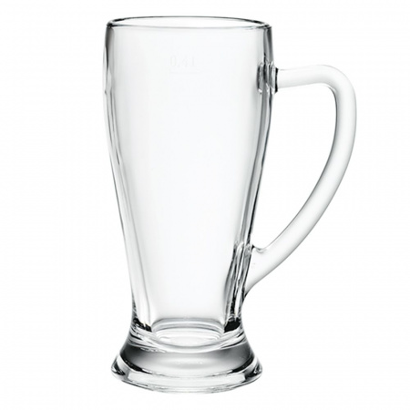 Кружка пивная 500мл с отметкой, вместимость 698мл
