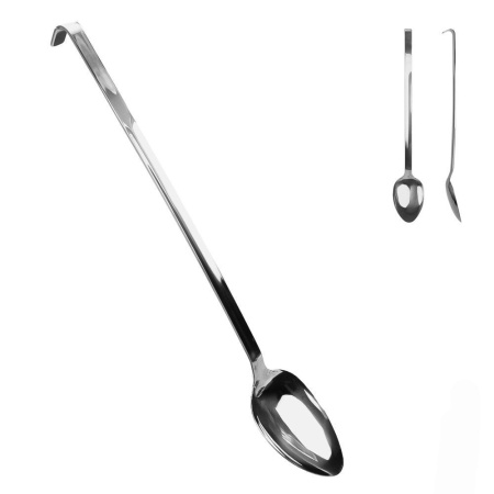 Ложка 470 мм гарнирная, рабочая часть 120 х 80 мм, толщина 3,0 мм