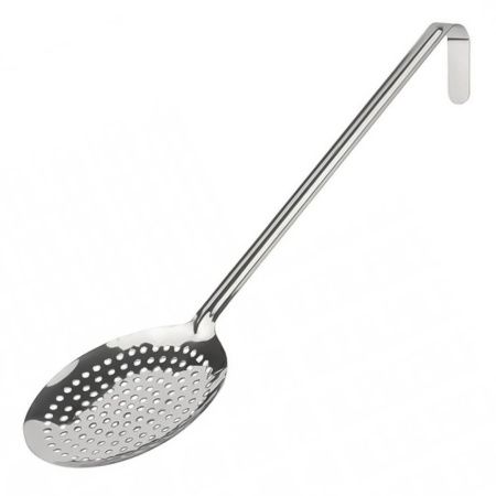Шумовка (d)175мм, длина ручки 380мм, профессиональная, цельнотянутая Шумовка (d)175мм, длина ручки 380мм, профессиональная, цельнотянутая