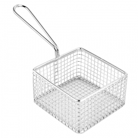 Корзинка-миниатюра 9,5х9,5х(h)6см сервировочная