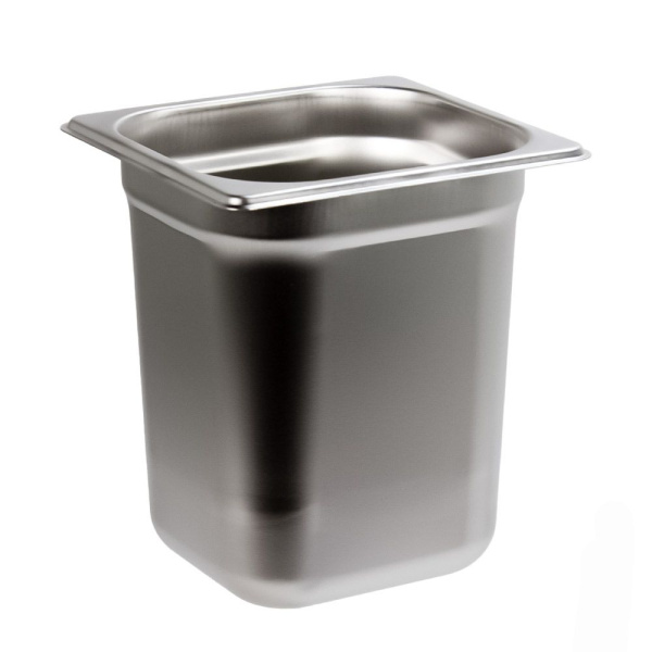 Гастроёмкость 1/6, 176 х 162 х (h)200 мм, нерж. сталь