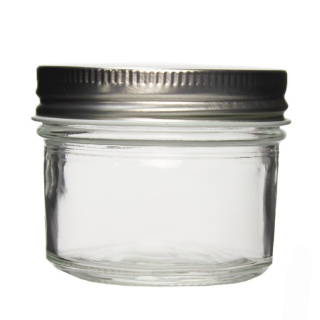 Банка 100 мл, с крышкой, (d)55 x (h)65 мм