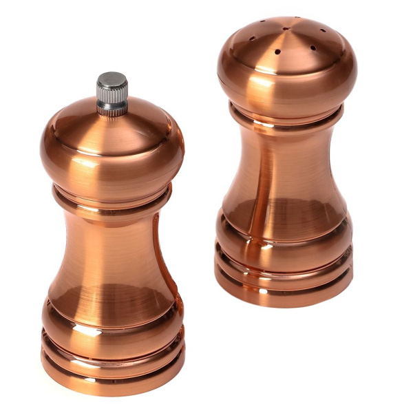 Набор мельниц 2 предмета 100 х 50 х 100 мм, 45 мл, для соли и перца 