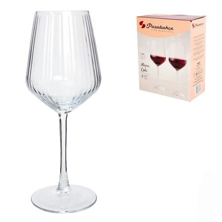 Комплект из 2-х бокалов 350 мл, (d)57 x (h)217 мм, для вина