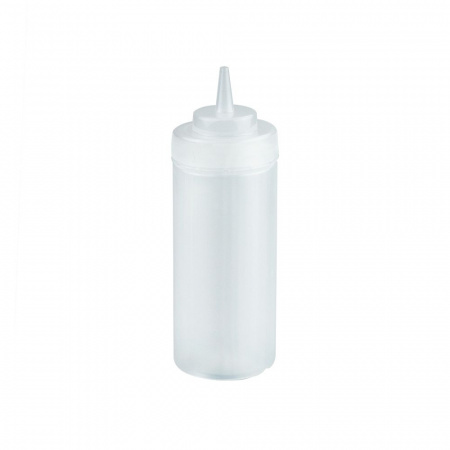 Диспенсер для соусов 450мл с широким горлышком, прозрачный Диспенсер для соусов 450мл с широким горлышком, прозрачный