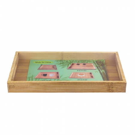 Поднос сервировочный  29х17,5 см (бамбук) Поднос сервировочный  29х17,5 см (бамбук)