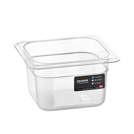 Гастроёмкость GN 1/6, 176x162x(h)100 мм