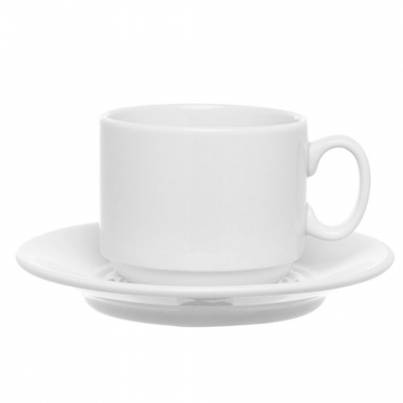 Чайная пара: чашка 220 мл и блюдце (d)14см