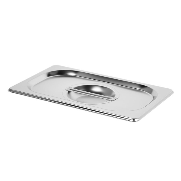Крышка 1/4, 265 x 162 мм, нерж. сталь
